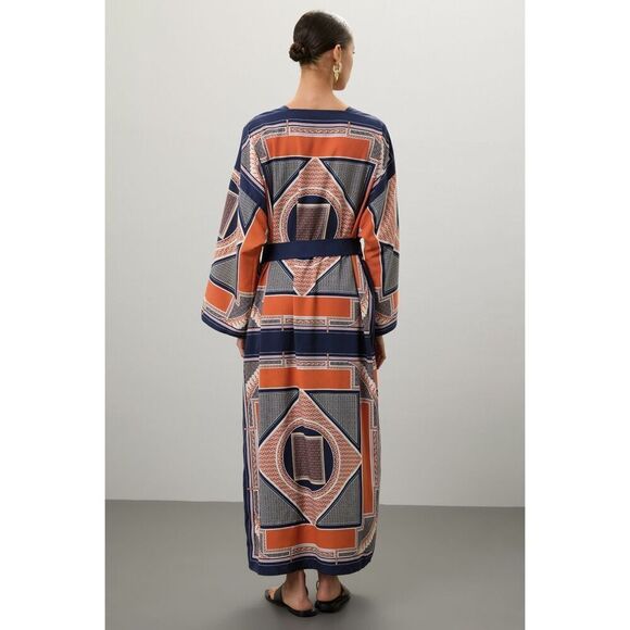 Rosetta Getty Collective Tie Waist Maxi Dress ♥️ - Picture 2 of 9